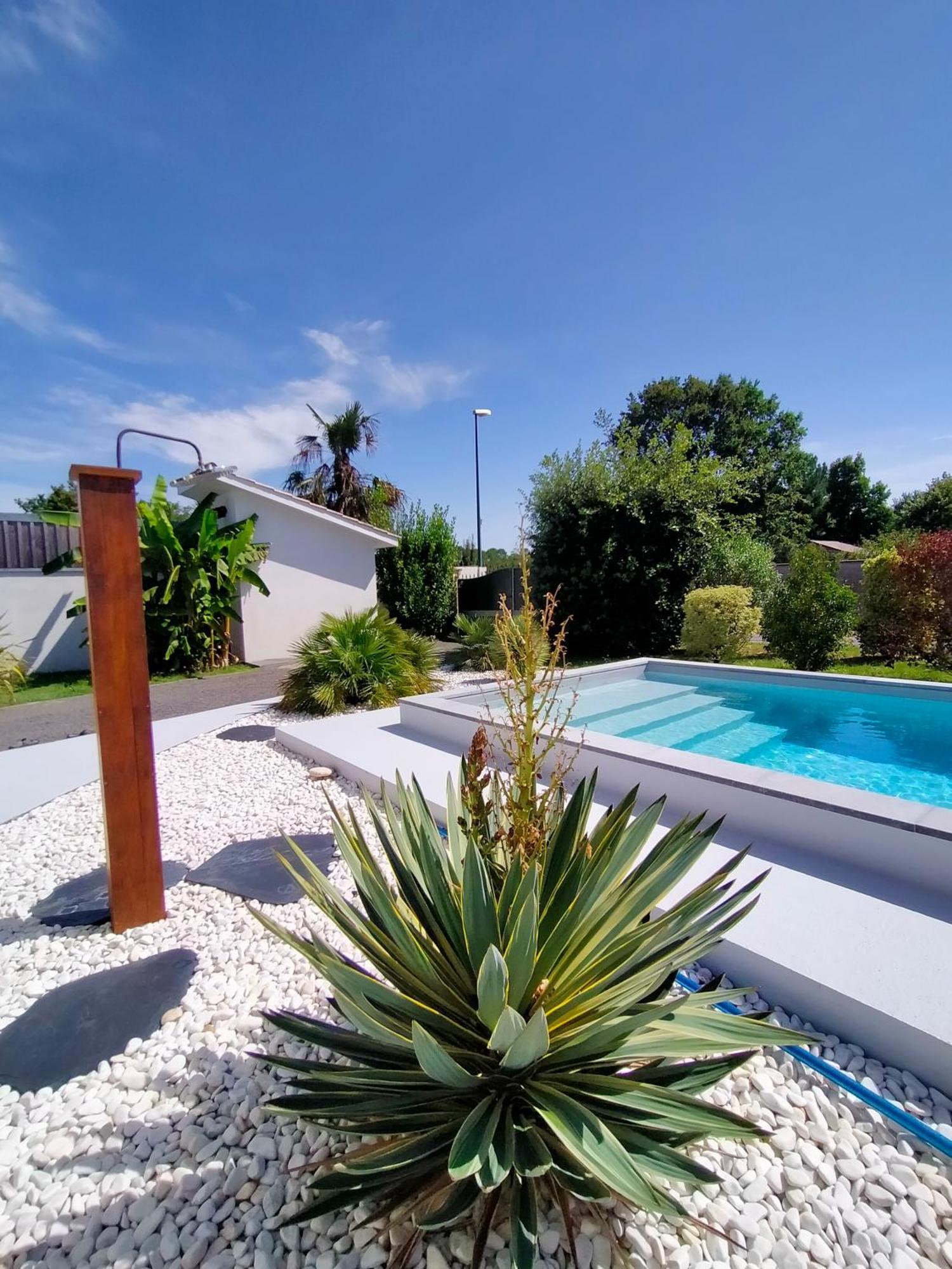 Gite Avec Piscine Et Espace Bien-Etre Partages Entre Bordeaux Et Lacanau Ocean (Adults Only) Brach ภายนอก รูปภาพ