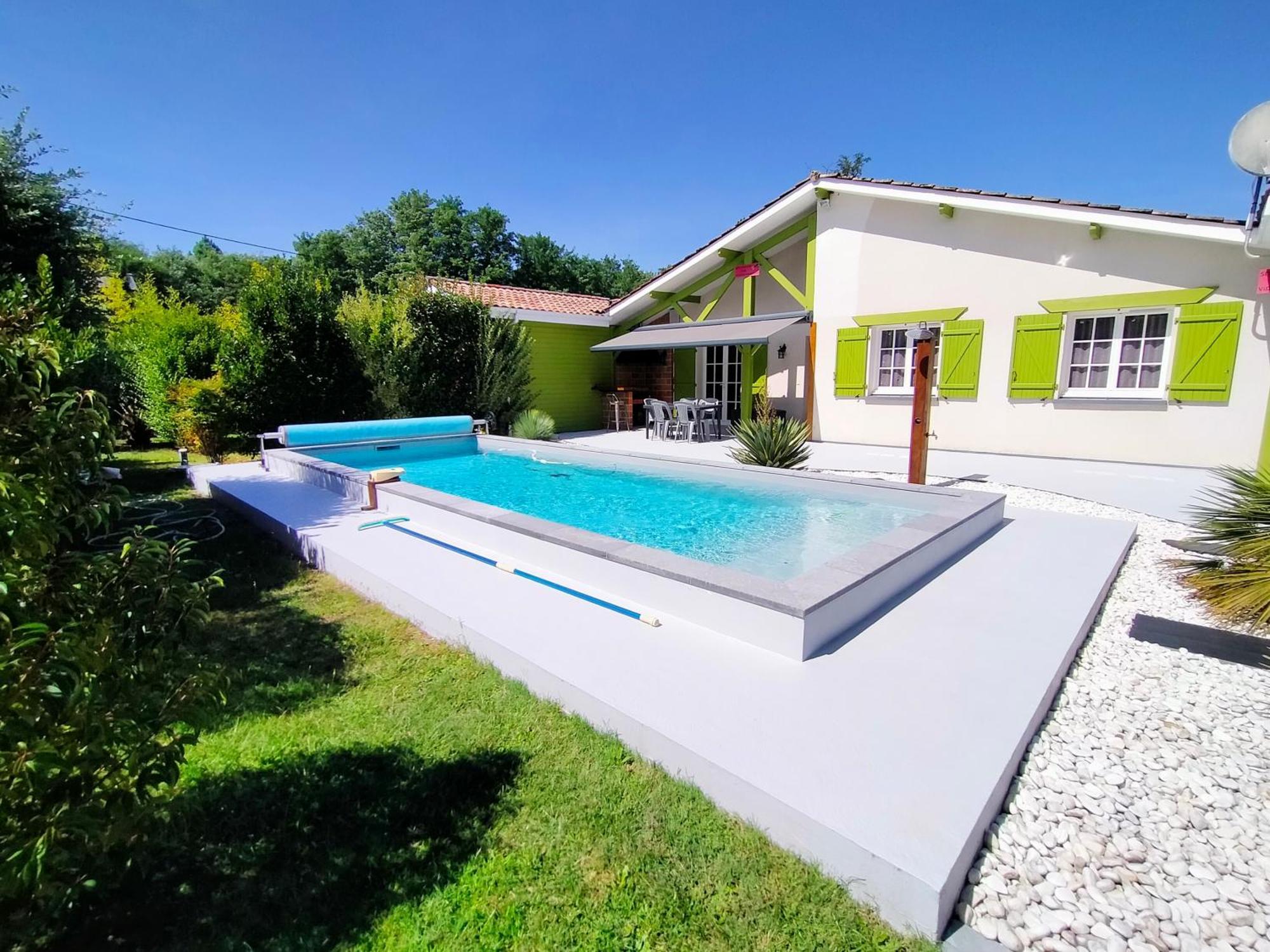 Gite Avec Piscine Et Espace Bien-Etre Partages Entre Bordeaux Et Lacanau Ocean (Adults Only) Brach ภายนอก รูปภาพ